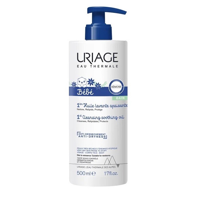 Uriage Olio Detergente Lenitivo Confezione da 500ml