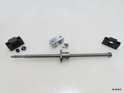 TBI Compact Rolled Ball Screw Used 1204+370L BK8+BF8  W/ mount BSC-I-584=1C61-1