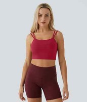 Halara RüCkenfreies, Gedrehtes, Kurzes Yoga-Tanktop Gr.M, Neu !!