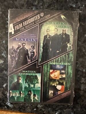 4 Film Favorites: the Matrix Collection (DVD) for sale online | eBay