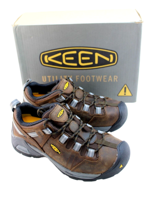 New KEEN Detroit Low Size 8 EE Waterproof Steel Toe Men display picture 3