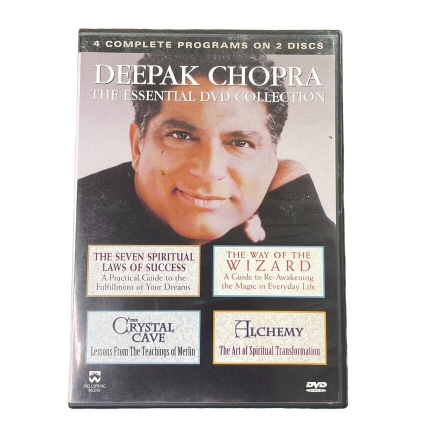 Deepak Chopra The Essential DVD Collection 90s u 4 Guides | eBay