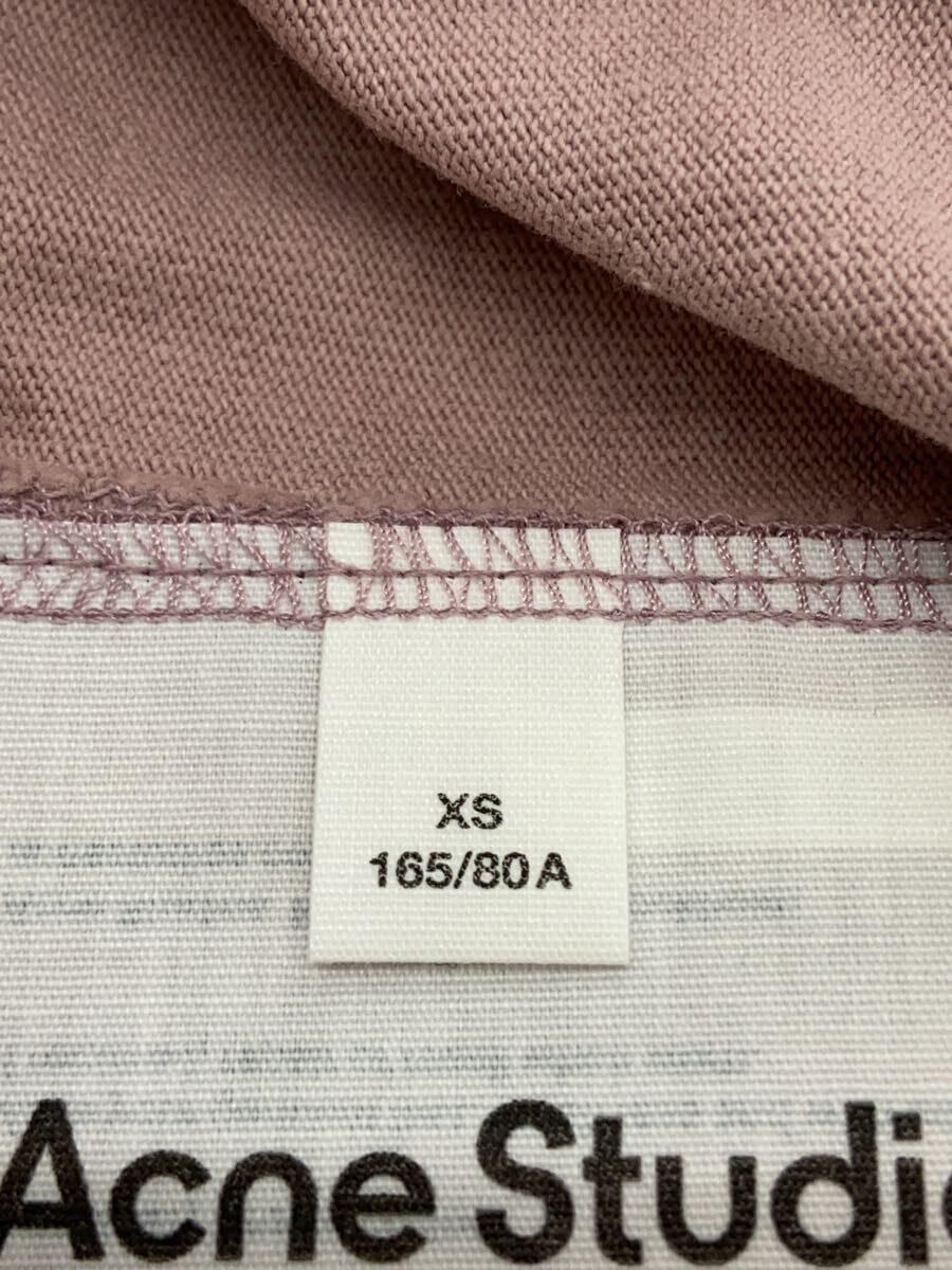 Acne Studios t-shirt logo dress XS cotton Pink DRES000461