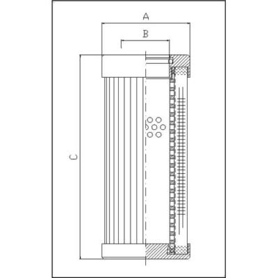 Mp Filter HP1501A10ANP01 Filtrec Ersatz D155G10A Alternative