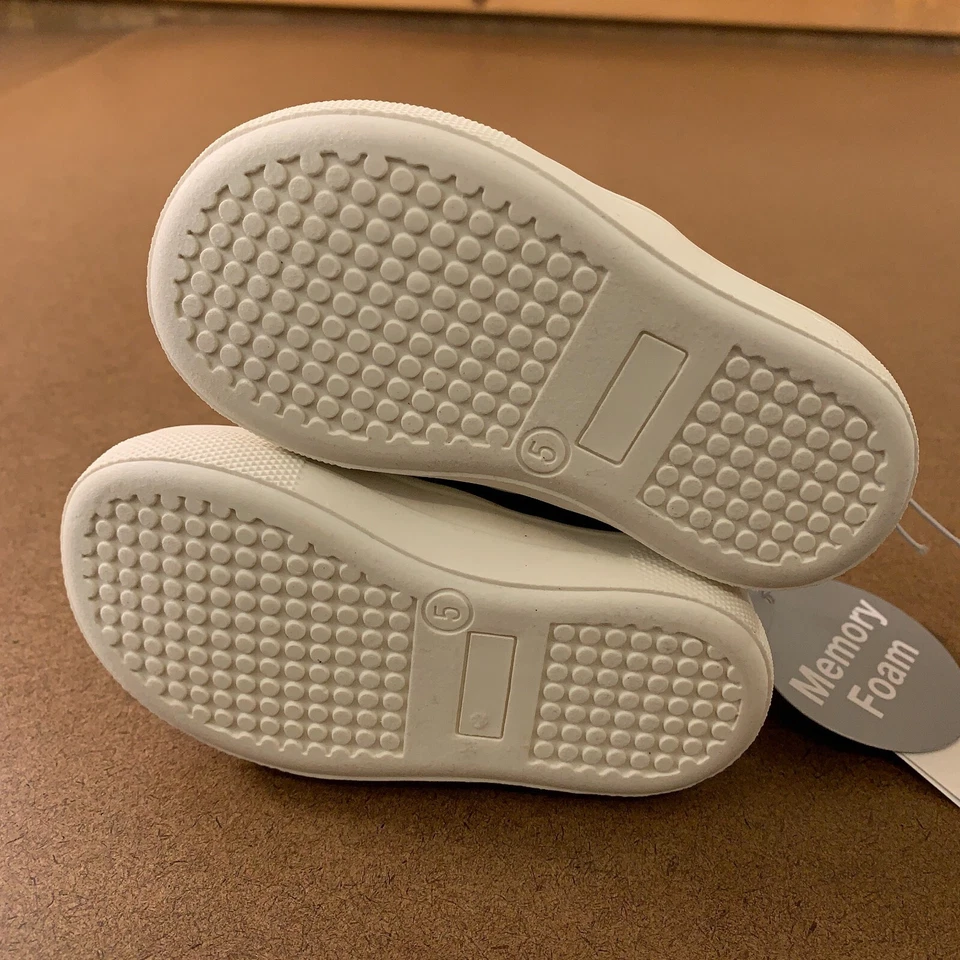 Tênis slip-on babyGap tamanho 5 azul marinho lona novo com etiquetas - Imagem 4 de 4