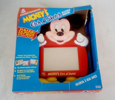 1991 Ohio Art Disney Mickey Mouse Mickey's Etch a Sketch - NIB