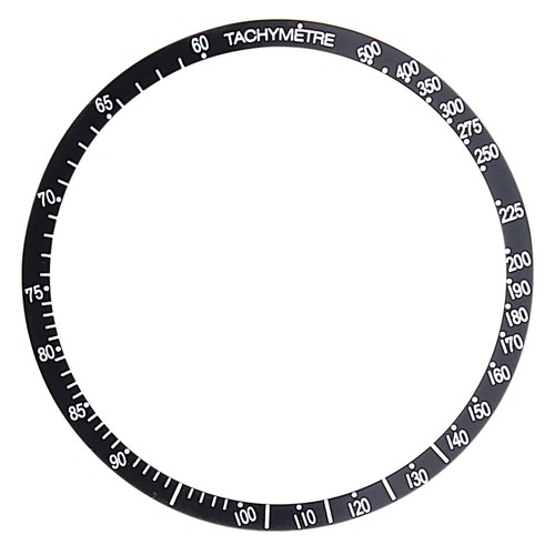BEZEL INSERT FOR OMEGA SPEEDMASTER 