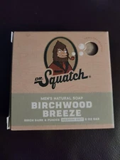 Dr. Squatch All Natural Bar Soap for Men with Medium Grit - Birchwood Breeze