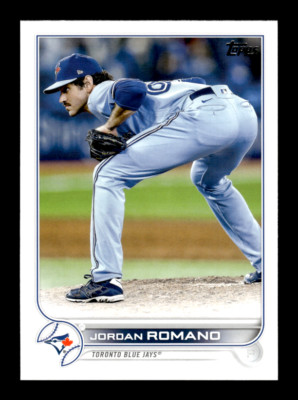 2022 Topps # 391 Jordan Romand Card Toronto Blue Jays