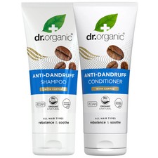 Dr Organic Coffee Anti Dandruff Shampoo and Condtioner Pack of 2x 265ml,