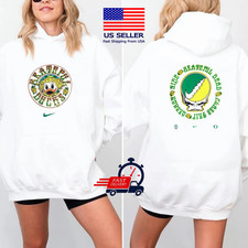 Grateful Dead X Oregon Ducks, Ducks Roses Two Sided Hoodie