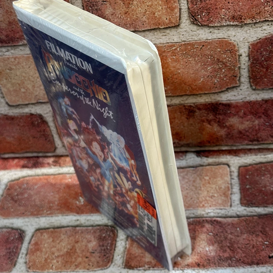 Pinocchio And The Emperor Of The Night VHS Sealed 1987 Filmation Animated - Image 4 of 4