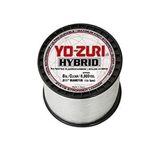yo-zuri clear hybrid fishing line 8lb, 1?lb