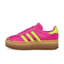 Adidas Originals Gazelle Bold Women’s Athletic Shoe Pink Sneaker Footwear #705
