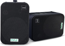 PDWR50B Waterproof Outdoor Speaker System, 6.5 Inch, 500W, Marine Use, Black