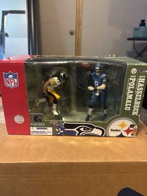 #ad #ad McFarlane’s Sportspicks NFL Series 13 Troy Polamalu Matt Hasselbeck $60.00