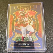 Panini 2025 Select Kareem Hunt Chiefs Concourse Prizm #7 Serial #21/25