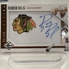 Brandon Bollig  2012-13 Panini Limited Rookie Phenoms auto card #203 164/499