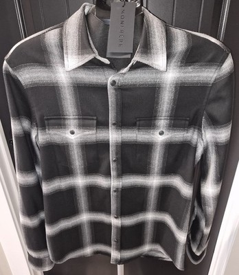 Men's Monfrere Eastwood Plaid Sport Shirt Size Small