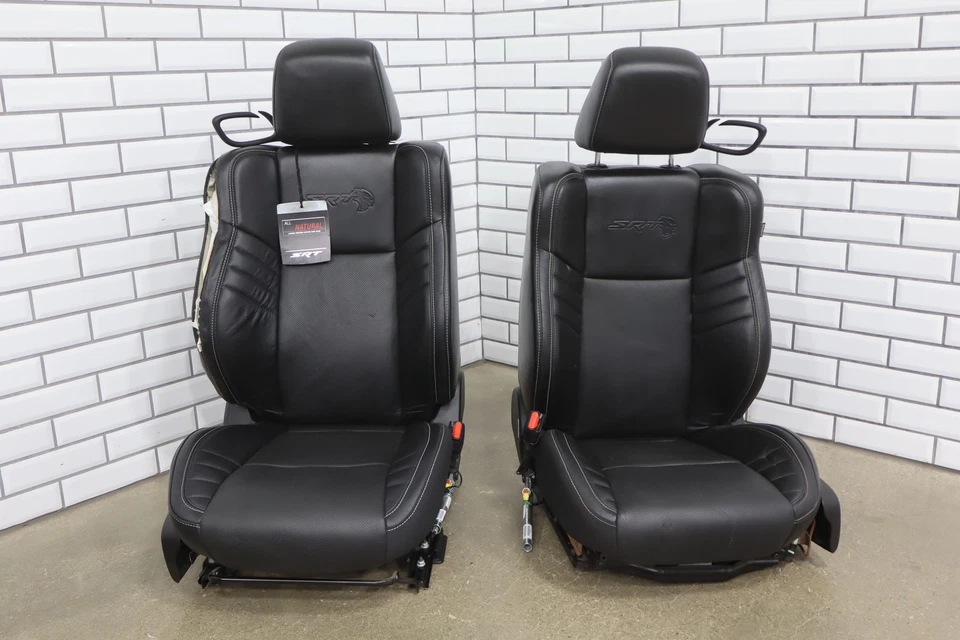 15-23 Dodge Challenger Hellcat Heated/Vent Laguna Premium Leather Seat Set Foto 2 de 4