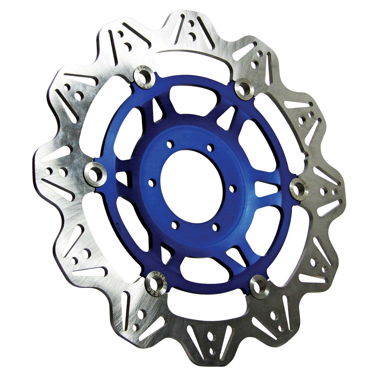 EBC Vee-Series Front Brake Disc (Blue Hub) For Suzuki GSX600F 2004