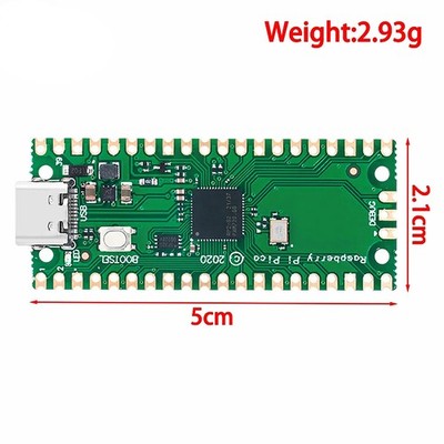 Raspberry Pi Pico Board RP2040 TYPE-C / MICRO Dual-Core 264KB ARM Prozessor