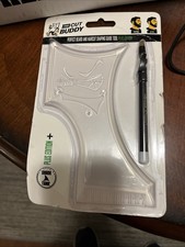 The Cut Buddy HAIRLINE & BEARD SHAPING GUIDE TOOL Tracer Pencil Haircut Template