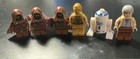 Lego Star Wars Sand Crawler 10144 Mini Figure Lot sw0140 sw0141 sw0010 sw0028