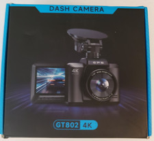 GT802 4K GPS Dash Camera   Front Car DVR Recorder with Night Vision  G-Sensor