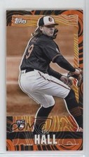 2023 Topps Rip Mini Orange Black Ripples /55 DL Hall #MRIP-DH 0u2r