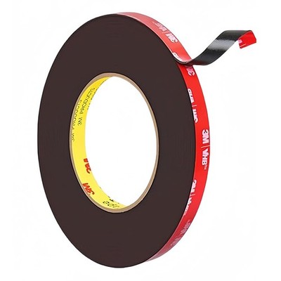 Double Sided Tape Heavy Duty, Mounting Adhesive - 1/4 in x 15.4 ft, Waterproof