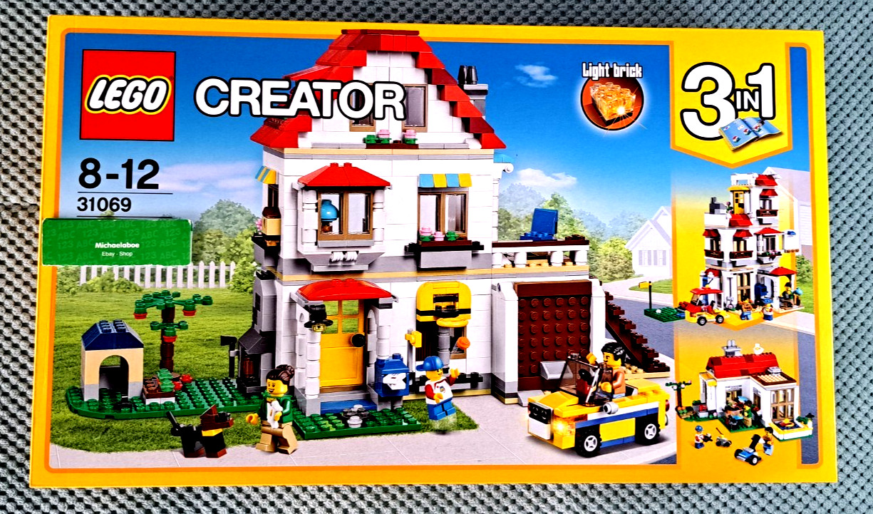 Lego Creator (3 In 1) - 31069 Family Villa - New & In Original Packaging