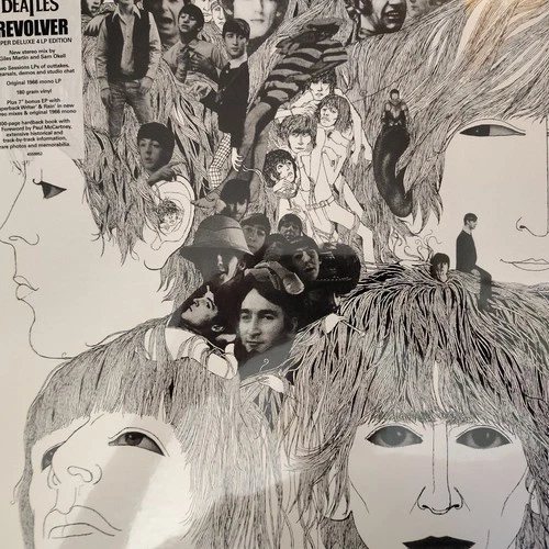THE BEATLES - REVOLVER - SUPER DELUXE 4 LP EDITION W/ 7" EP 100p BOOK NEW SEALED