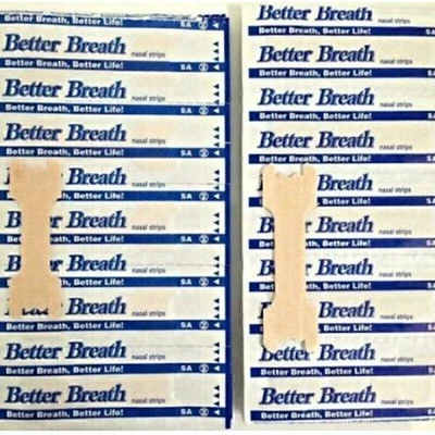 MARKENLOS 200x Nasenpflaster Nasenstrips Better Breath Besser Atmen DE Aktionspreis l/m