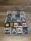 21 Various Atari Game Cartridge Lot-See Pictures For Titles