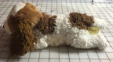 Puppy Dog Plush Miyoni by Aurora EUC Brown White 9  Long-U