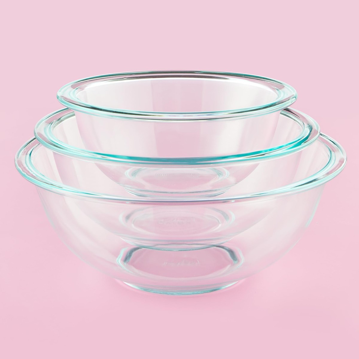 Pyrex Glass Mixing Bowl Set (3-Piece)! Free 1-4 Day SHIPPING