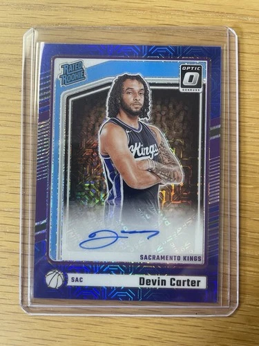 2025 Panini Devin Carter Topps Chrome Autographs (Raw)