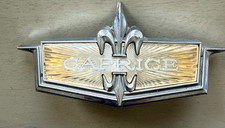 Vintage 1971 Chevrolet Caprice Grille Header Emblem Gm 337608 Original Oem Badge