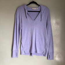 ATHLETA Women's MED Lavender Pullover Hoodie Athleisure Gorpcore Comfort Yoga