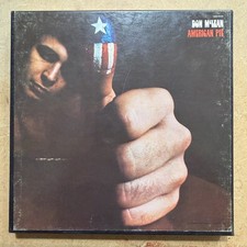 Don Mcclean American Pie Reel to Reel 3 3/4 4 IPS 4 Track