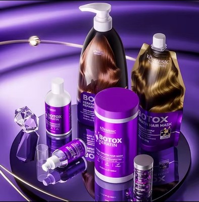 Keratin Hair Mask Set of 6 | 5-Sec Repair for Damaged, Dry & Frizzy Hair