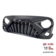 AMERICAN MODIFIED Front Goliath Grill w/ABS Construction  LED Matte Black