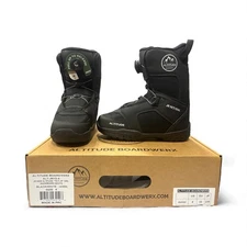 ALTITUDE "YETI JR DIAL" JR KIDS’ SNOWBOARD BOOTS - SIZE: 5