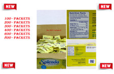 Splenda Zero Calorie Sweetener 100/200/300/400/600/800 Packets Free Shipping