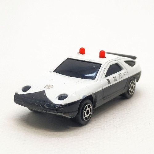 Majorette Porsche 928 Japan Police Black / White 1:56 (3") Pre-Owned 001 - Picture 3 of 8