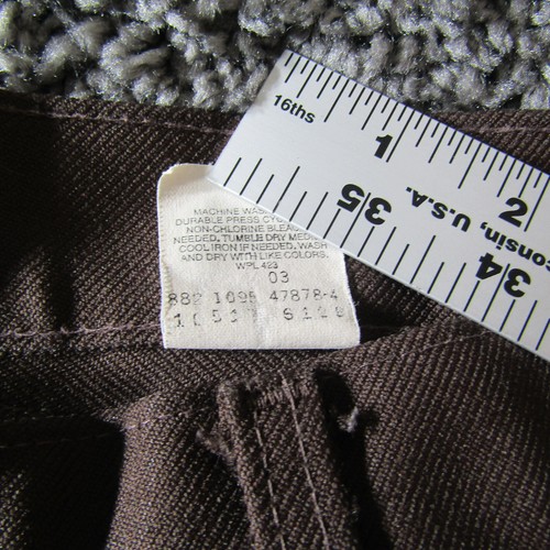 Pantaloni vintage Levis uomo 38X34 made in USA pantaloni pantaloni pantaloni da viaggio - Foto 4 di 13