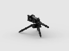 Lego Inspired .50 Cal Machine Gun Limited Edition Custom Set w/ Instructions
