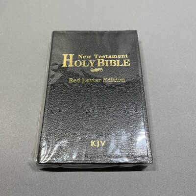 Mini Pocket Holy Bible Testament King James Black Cover (Paperback) | eBay