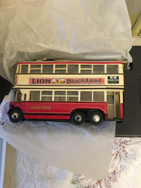 Miniature Autobus Trolley Matchbox Diecast - 1931 Diddler Trolley Bus - Réf. YET03-M